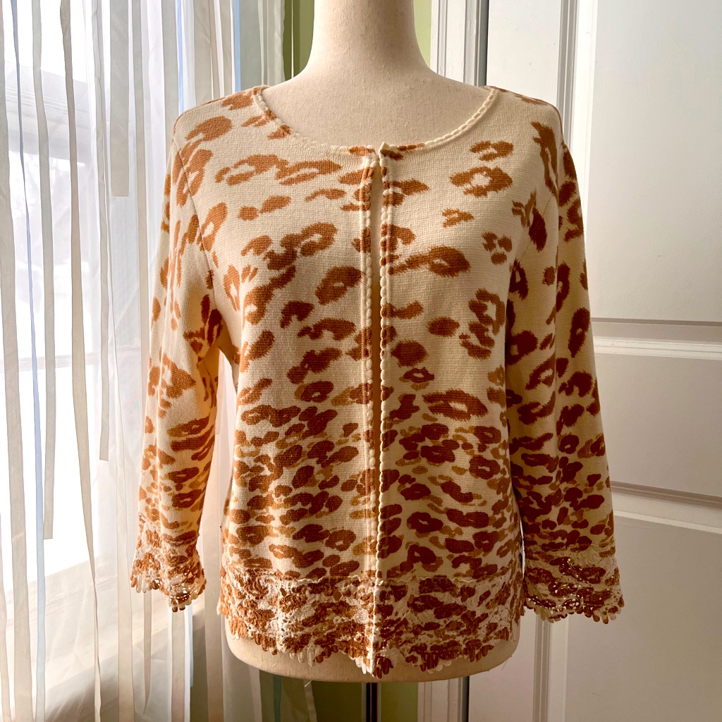 Chico Animal Print Sweater